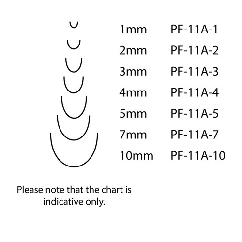 Pfeil Chisel Spoon Bent - 7mm - #11A