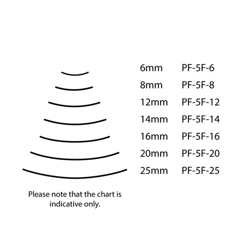Pfeil Fish Chisel - 16mm - #5F