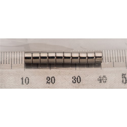 Carbatec Rare Earth Magnets - 8mm x 5mm - Pk 10