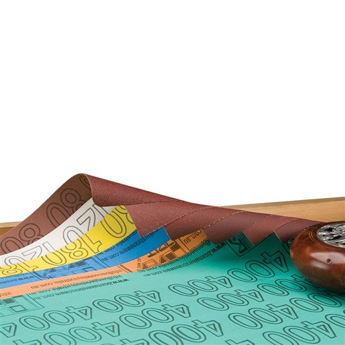 Colour Coded Grit Sandpaper (300mm x 2m) - Blue 240 grit