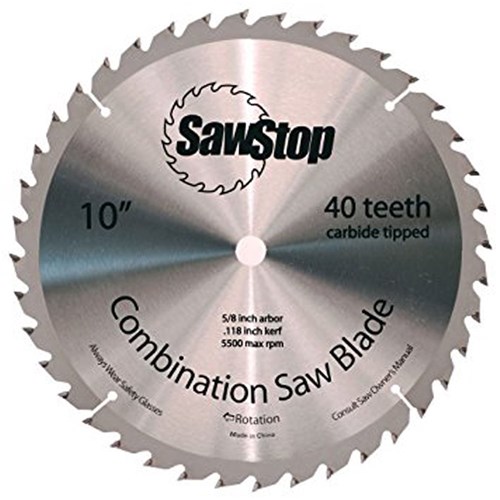 SawStop Standard 40 Tooth 10