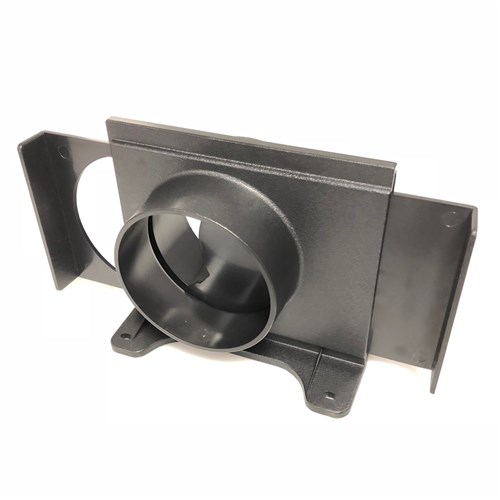 Carbatec Wall Mounted Self-Cleaning Blast Gates